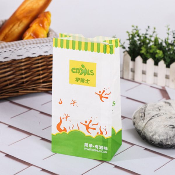 Bread packaging for takeaway fast food (1)