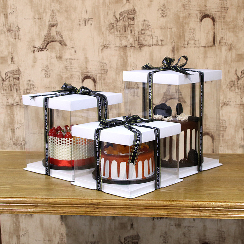 Ecofriendly birthday cake packaging pastry box Food Packaging Companies