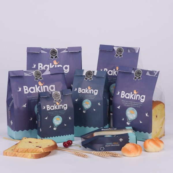Open window transparent baked bread toast bag (1)