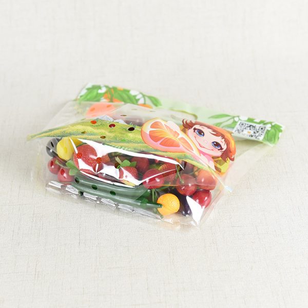 Perforated fresh fruits and vegetables packaging (4)