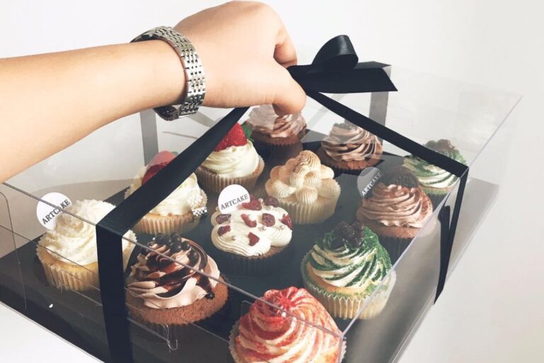 Transparent 46 Cup Cupcake Box (4)