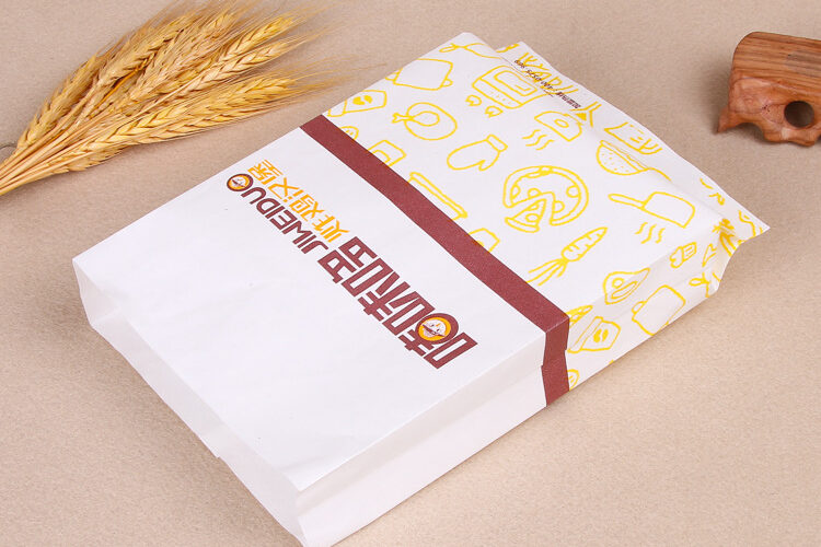 Oil-proof pointed bottom food packaging bag (4)