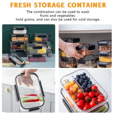 BPA-Free Leakproof Stackable Lunch Box