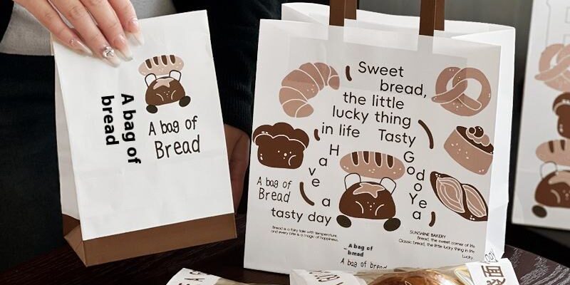 Eco friendly Kraft paper bag