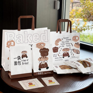 Eco friendly Kraft paper bag