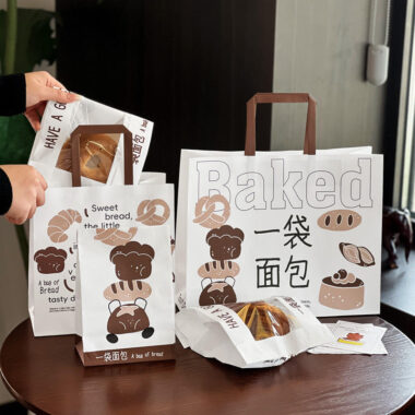 Eco friendly Kraft paper bag