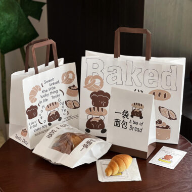 Eco friendly Kraft paper bag