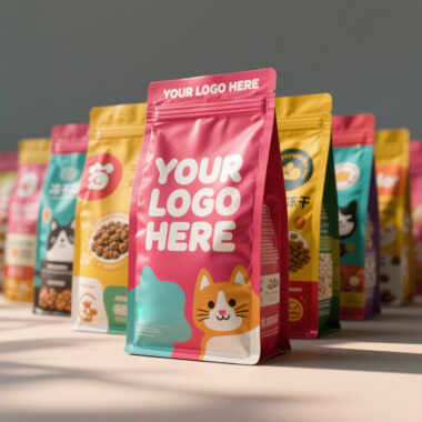 zipper lock stand-up pouch bag for food