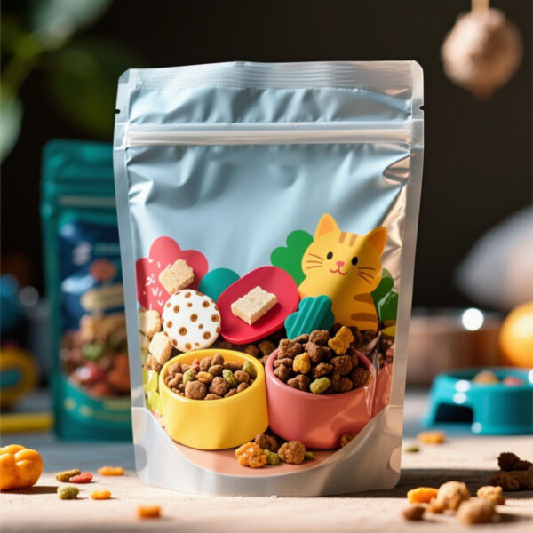 zipper lock stand-up pouch bag for food