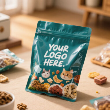 zipper lock stand-up pouch bag for food