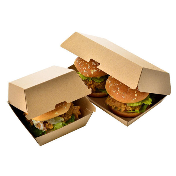 Corrugated Burger Box for Fast Food