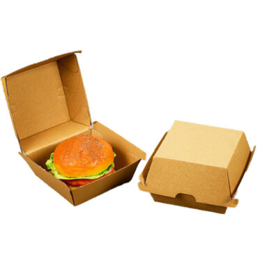 Corrugated Burger Box for Fast Food