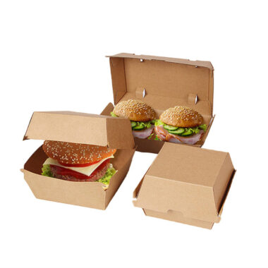 Corrugated Burger Box for Fast Food