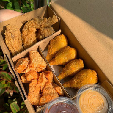 Chips Takeaway Kraft Paper Box