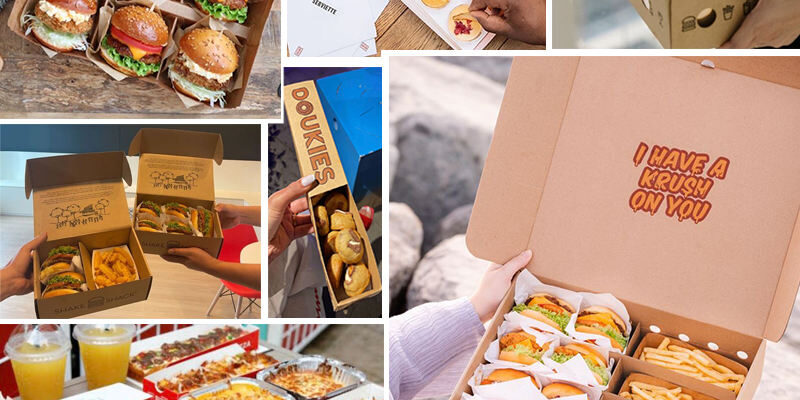 Custom Fish & Chips Takeaway Box – Recyclable Kraft Paper (5) Chips Takeaway Kraft Paper Box