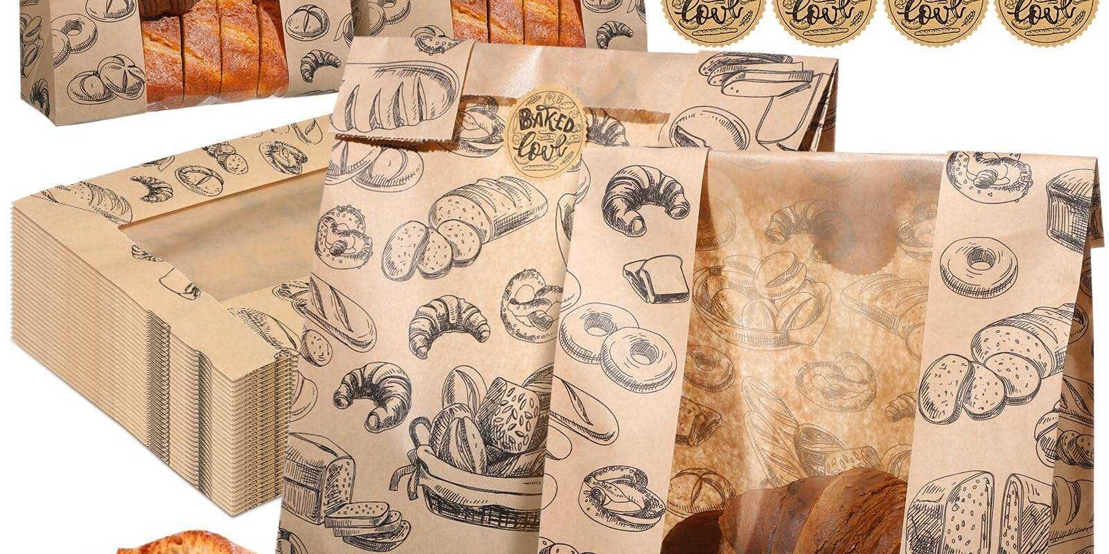 Custom KH bread bag with window