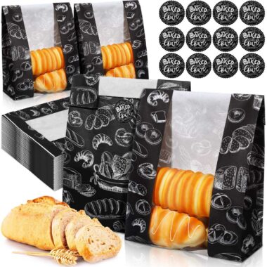 Custom KH bread bag with window