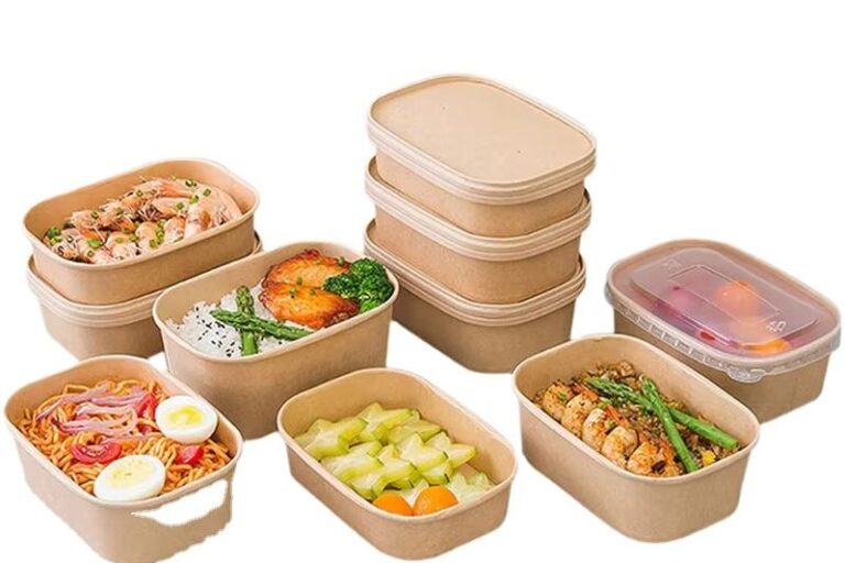 Custom Kraft Paper Bowls – Food Grade Disposable Packaging (1) Food grade kraft paper bowls for takeaway