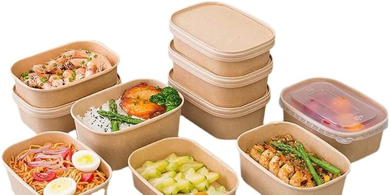 Custom Kraft Paper Bowls – Food Grade Disposable Packaging (1) Food grade kraft paper bowls for takeaway