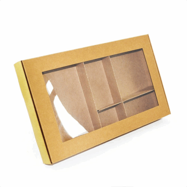 Paper Food Box with Window for Takeaway