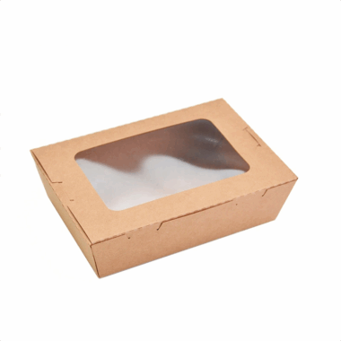Paper Food Box with Window for Takeaway
