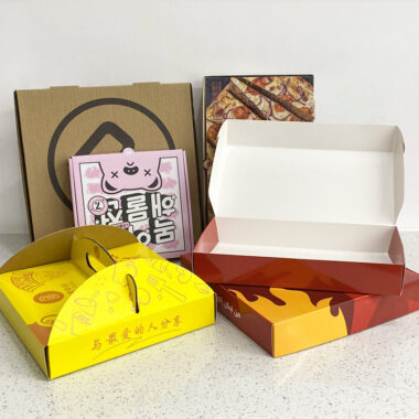 Corrugated Pizza Box with Logo