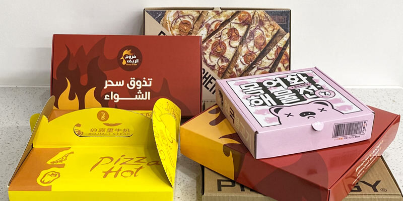 Custom Pizza Paper Box – 14–16 Inch Corrugated Takeaway Box (5) Corrugated Pizza Box with Logo