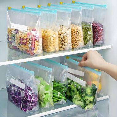 zip lock food storage pouch bag