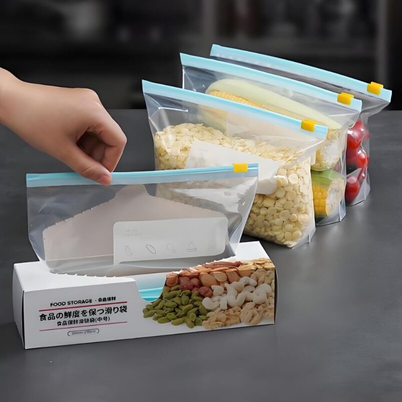 zip lock food storage pouch bag