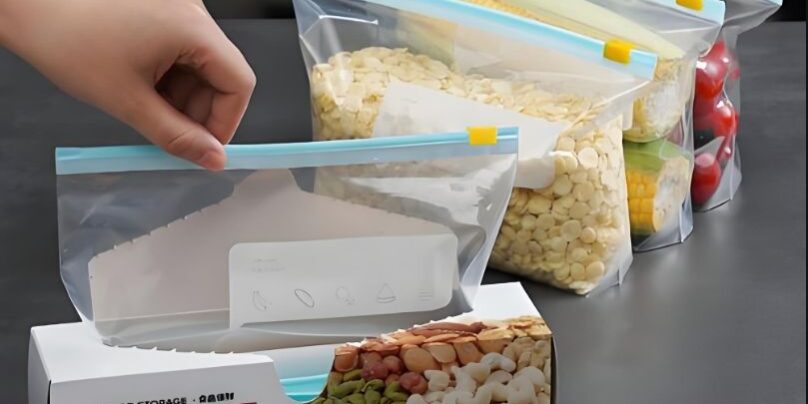 zip lock food storage pouch bag