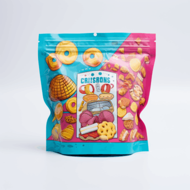 zipper stand-up pouches for snacks