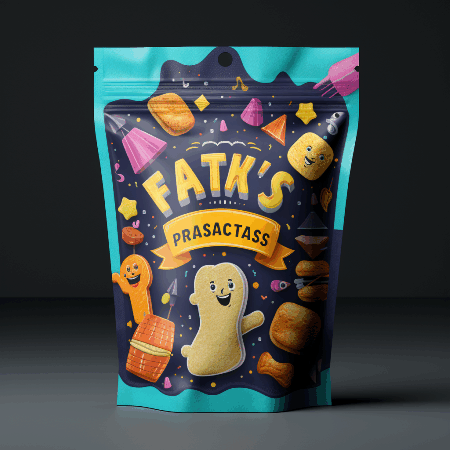 zipper stand-up pouches for snacks