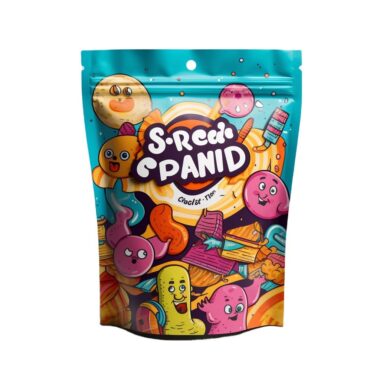 zipper stand-up pouches for snacks