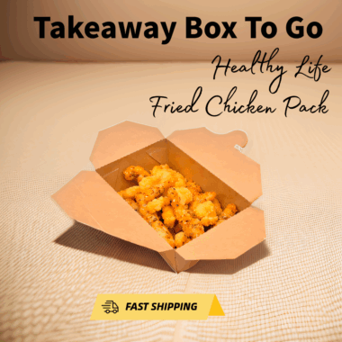 Kraft Paper Takeaway Food Container