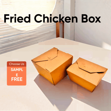 Kraft Paper Takeaway Food Container