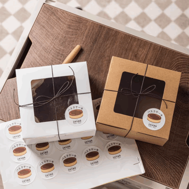 Flower Gift Box with Transparent Lid