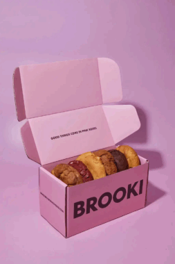 Corrugated Bakery Cake & Cookie Box 