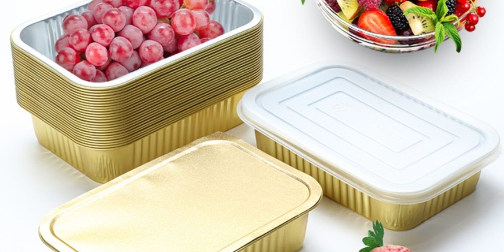 aluminum foil pan for BBQ and seafood