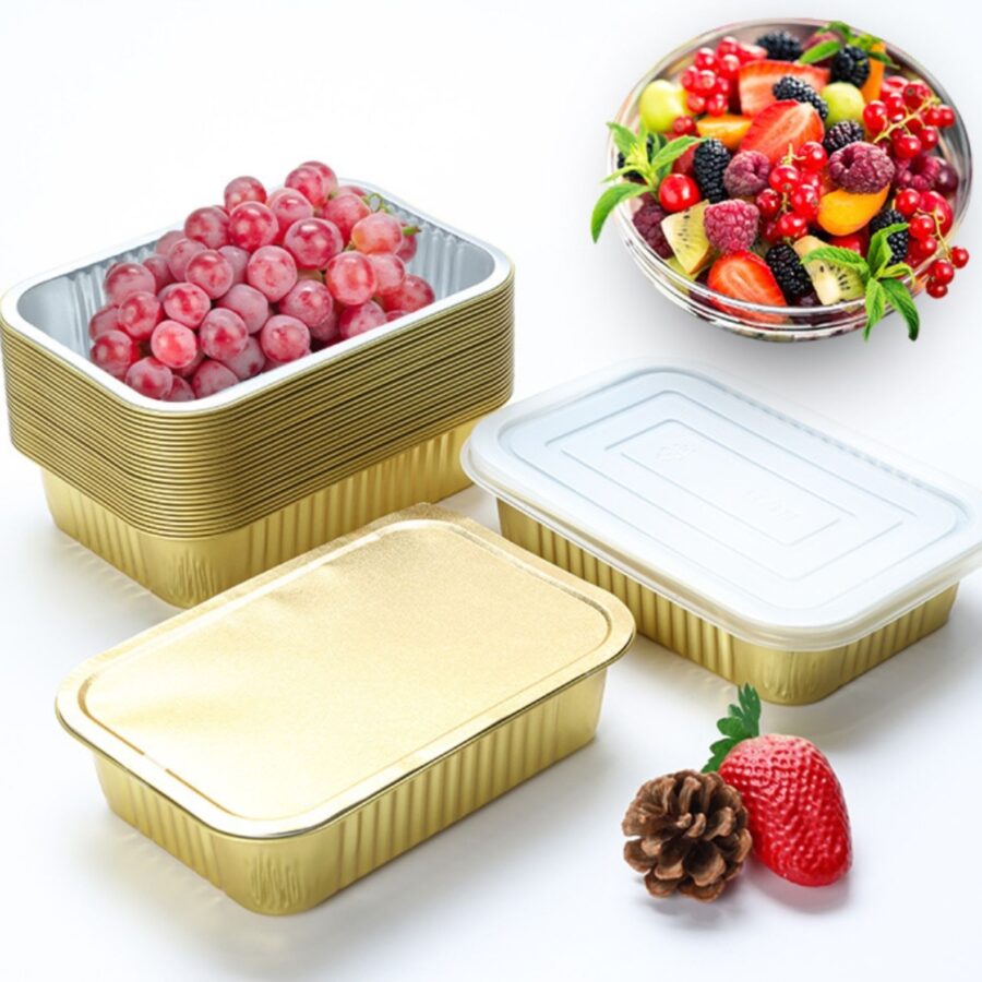 aluminum foil pan for BBQ and seafood