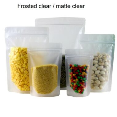 plastic food packaging bag for bulk use