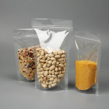 plastic food packaging bag for bulk use