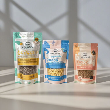 digital printing stand-up candy pouch