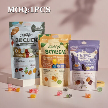 digital printing stand-up candy pouch