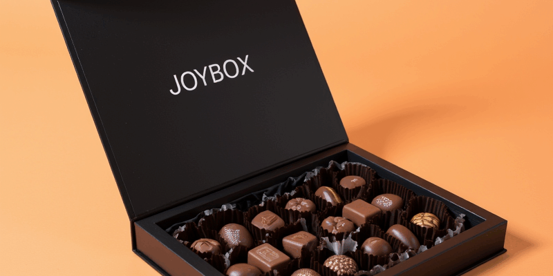 Chocolate Bar Packaging Box with Logo