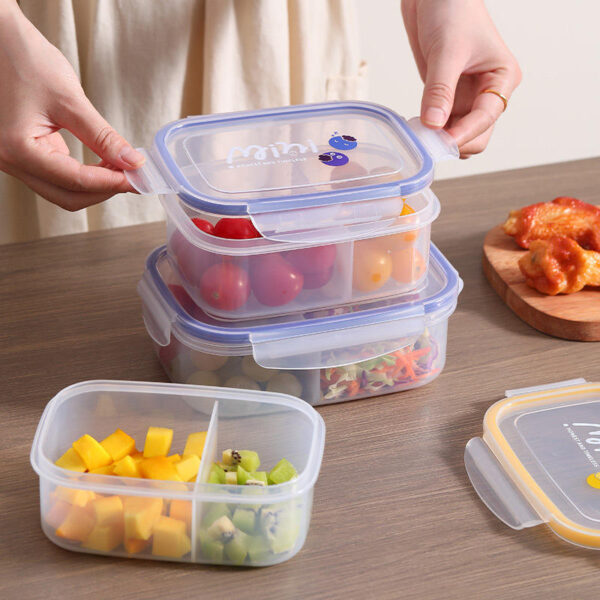 Microwave safe food plastic packaging box