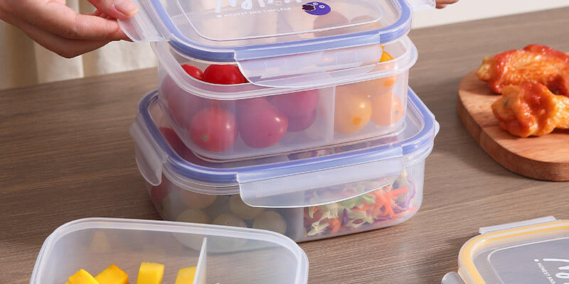 Microwave safe food plastic packaging box