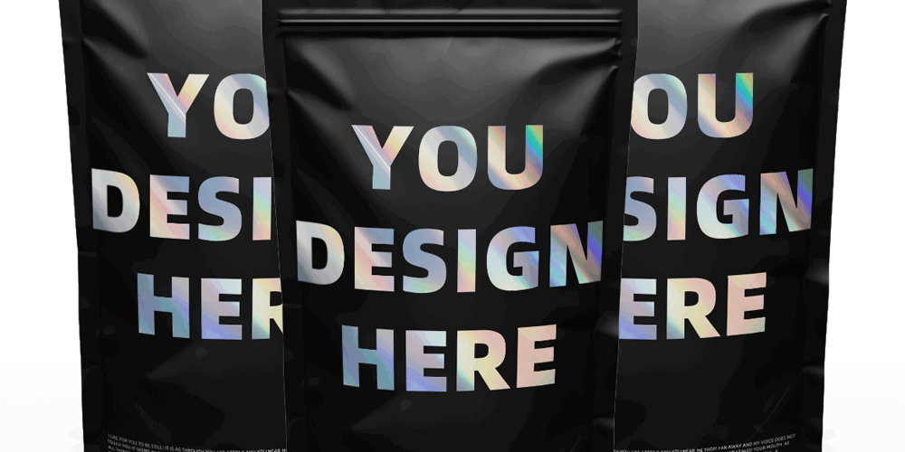 stand-up pouch bag with zipper for food