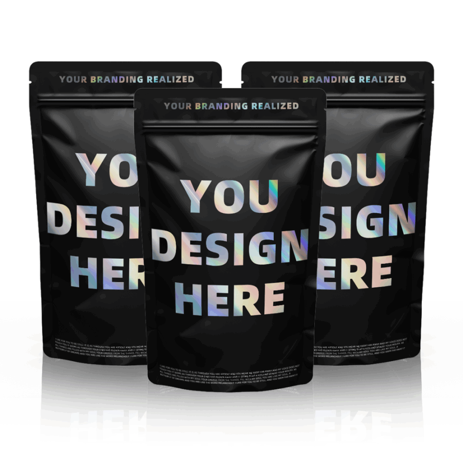 stand-up pouch bag with zipper for food