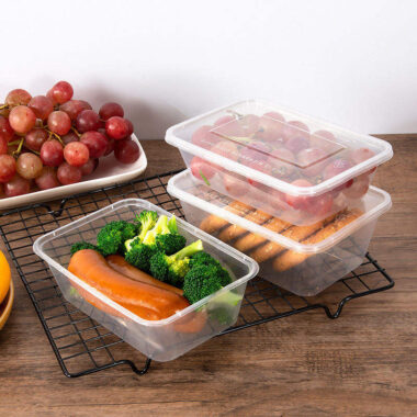 disposable fruit lunch box with lid