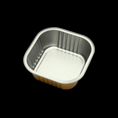 aluminum foil container with lid